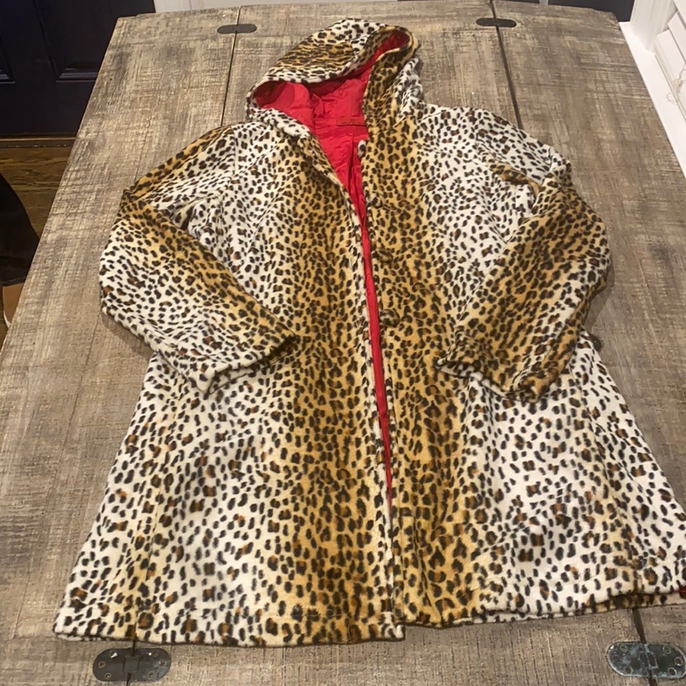 Nally & Millie Cheetah Coat